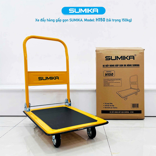 Xe Đẩy Hàng Giá Rẻ Sumika H150 tải 150Kg Kho Hồ Chí Minh